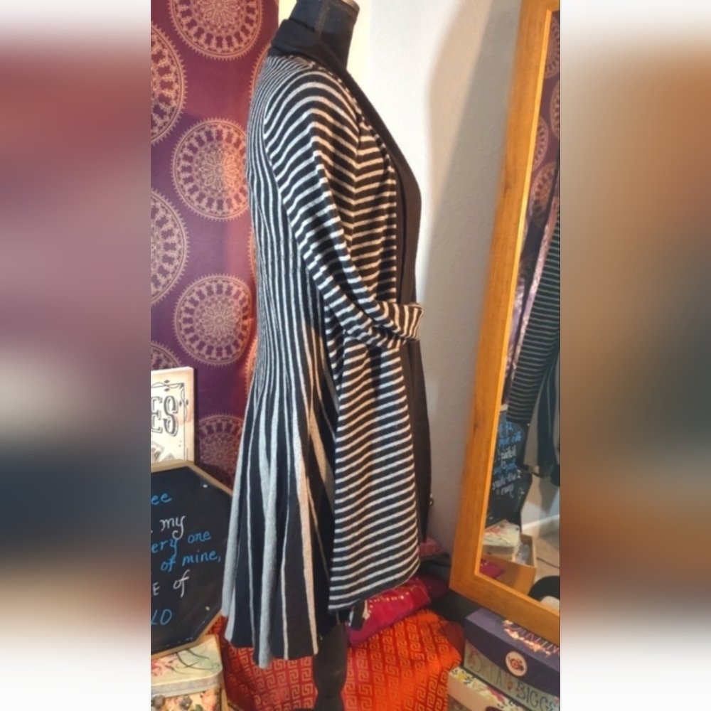 Soft Surroundings Downtown Striped Cardigan In Size Small NWOT Vintage Piece